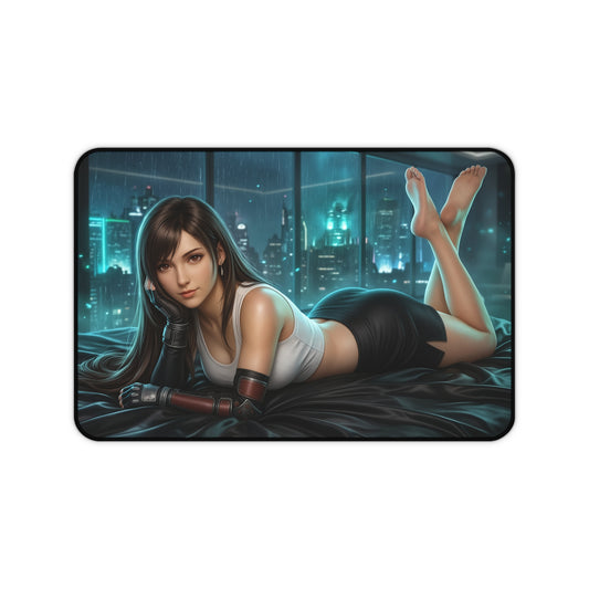 Final Fantasy Mouse Pad, Tifa Desk Mat, Anime Decor XXL