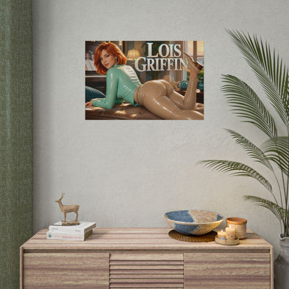 Cartoon Wall Art Lois Griffin Family Guy Poster Room Decor Character Print