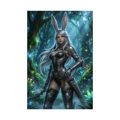 Fran Final Fantasy XII Poster Anime RPG Wall Art Viera Woman Print Fantasy Archer Character Gaming Room Decor Gift