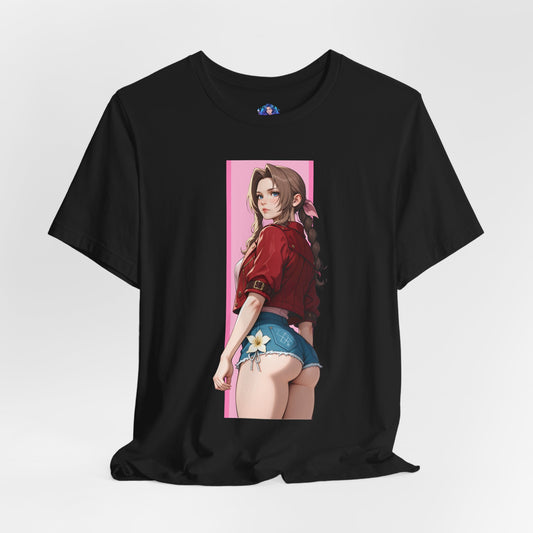 Aerith Gainsborough T-Shirt | Final Fantasy VII Tee for Gamers & Anime Fans
