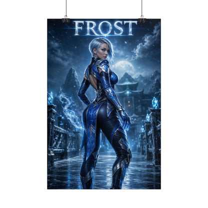 Mortal Kombat Frost Poster Fighting Game Wall Art Print Decor