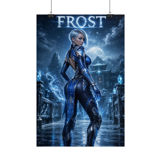 Mortal Kombat Frost Poster Fighting Game Wall Art Print Decor