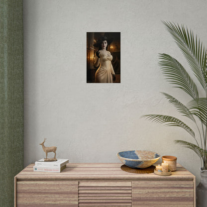 Lady Dimitrescu Resident Evil Poster, Resident Evil Wall Art Print, Vampire Lady Decor, Horror Game Art, Gamer Gift