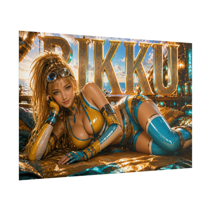 Rikku Character Poster Gamer Room Wall Art Collectible Decor Collectible Print