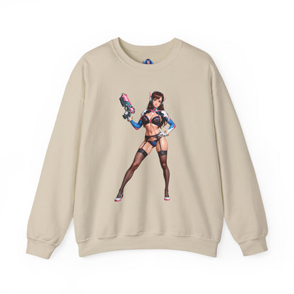 Толстовка D.Va, футболка Overwatch Crewneck, ігровий одяг для фанатів та гравців кіберспорту