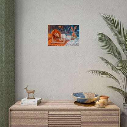 Leeloo Poster, Fifth Element Wall Art, Sci Fi Print Decor