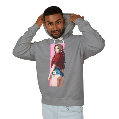 Aerith Gainsborough Hoodie | Fantasy RPG Hoodie | Anime Heroine Pullover