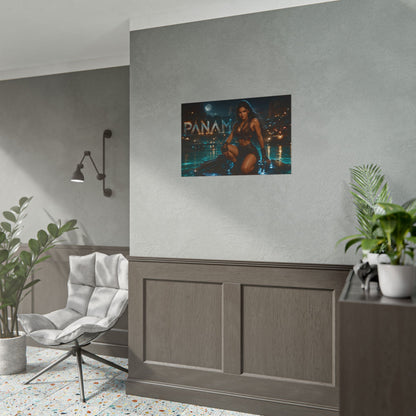 Panam Palmer Cyberpunk Gaming Poster Wall Art Gamer Room Decor Collectible Print