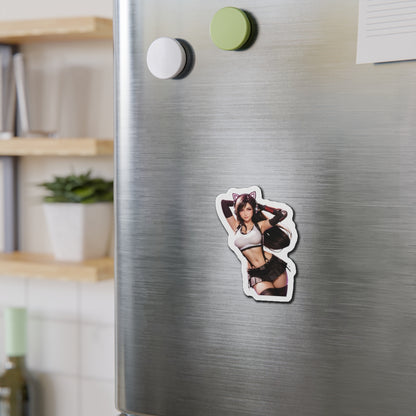 Tifa Lockhart Magnet – Anime-Gaming-Kühlschrankmagnet, süße FF7-Charakterdekoration