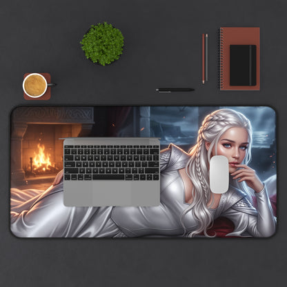 Game of Thrones Mouse Pad, Daenerys Desk Mat, Gamer Gift