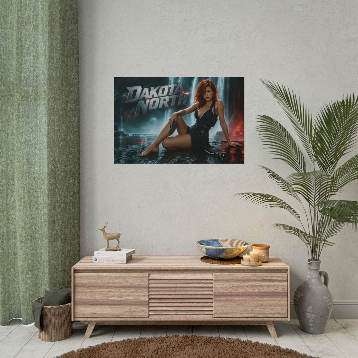 Dakota North Comic Poster Character Wall Art Collector Room Decor Art Print