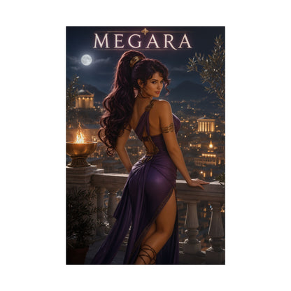 Disney Hercules Megara Poster Fantasy Wall Art Print Decor