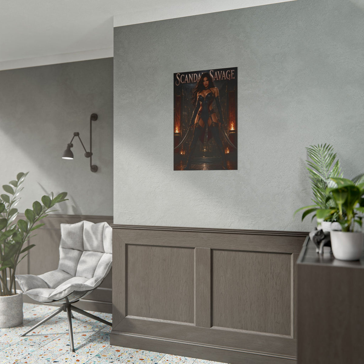 Scandal Savage Character Poster Comic Style Wall Decor Bedroom Collector Gift