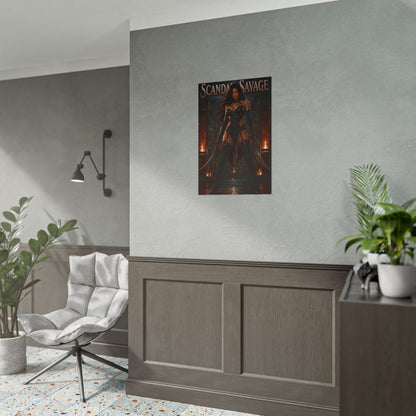 Scandal Savage Character Poster Comic Style Wall Decor Bedroom Collector Gift