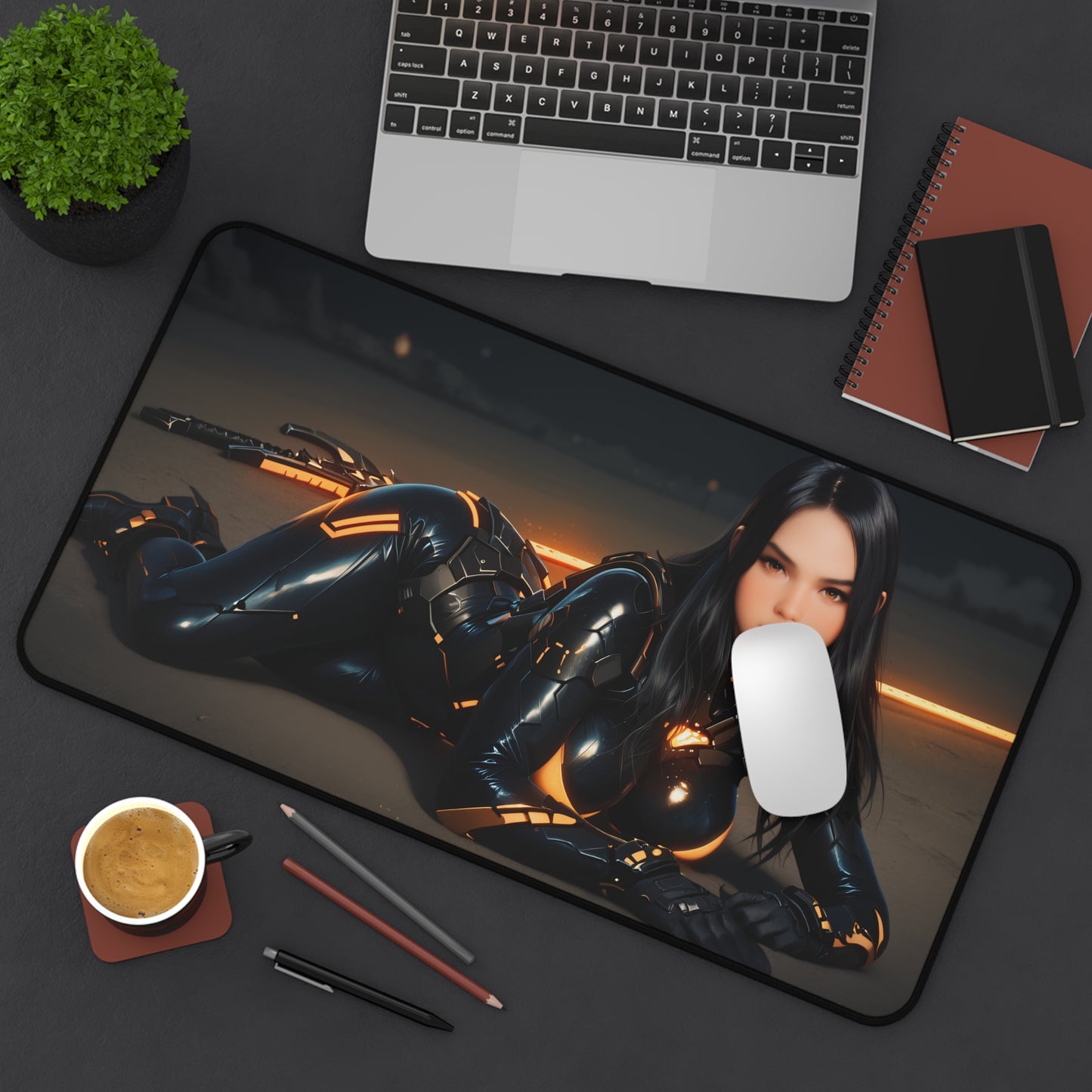 Килимок для столу Tachy, килимок для миші Stellar Blade Game Heroin, футуристичний ігровий стіл