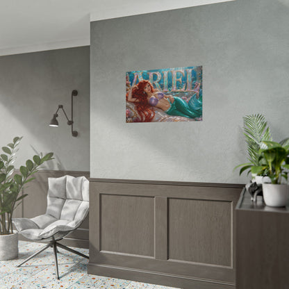 Fantasy Room Decor Ariel The Little Mermaid Poster Wall Art Character Print
