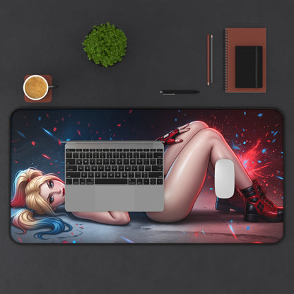 DC Comics Mouse Pad, Harley Quinn Desk Mat, Gamer Gift XXL