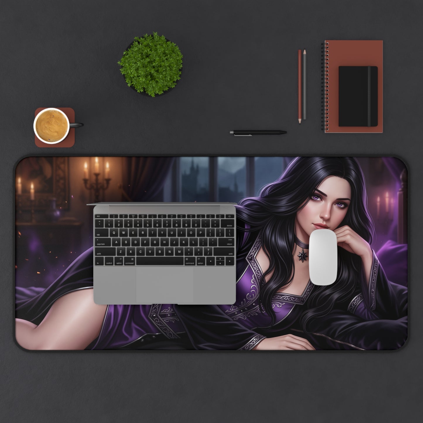 The Witcher Mouse Pad, Yennefer Desk Mat, Gamer Gift XXL