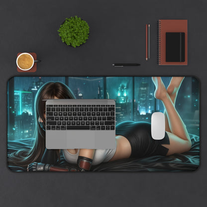 Final Fantasy Mouse Pad, Tifa Desk Mat, Anime Decor XXL