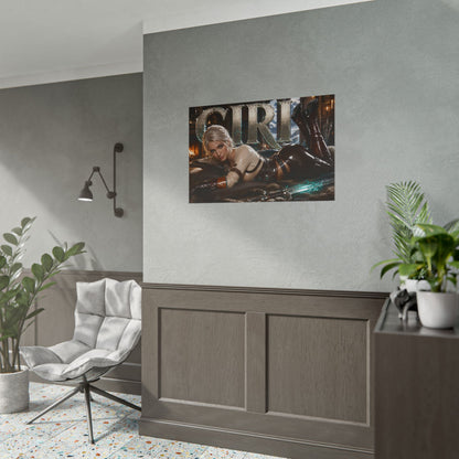 Gaming Wall Art Ciri The Witcher Poster Game Room Decor Gamer Gift Print