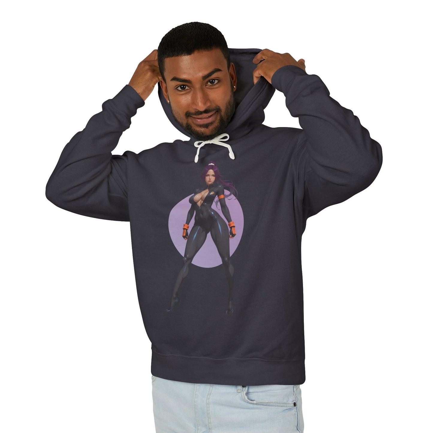 Yoruichi Shihouin Hoodie | Bleach Anime Hoodie | Warrior Goddess Pullover