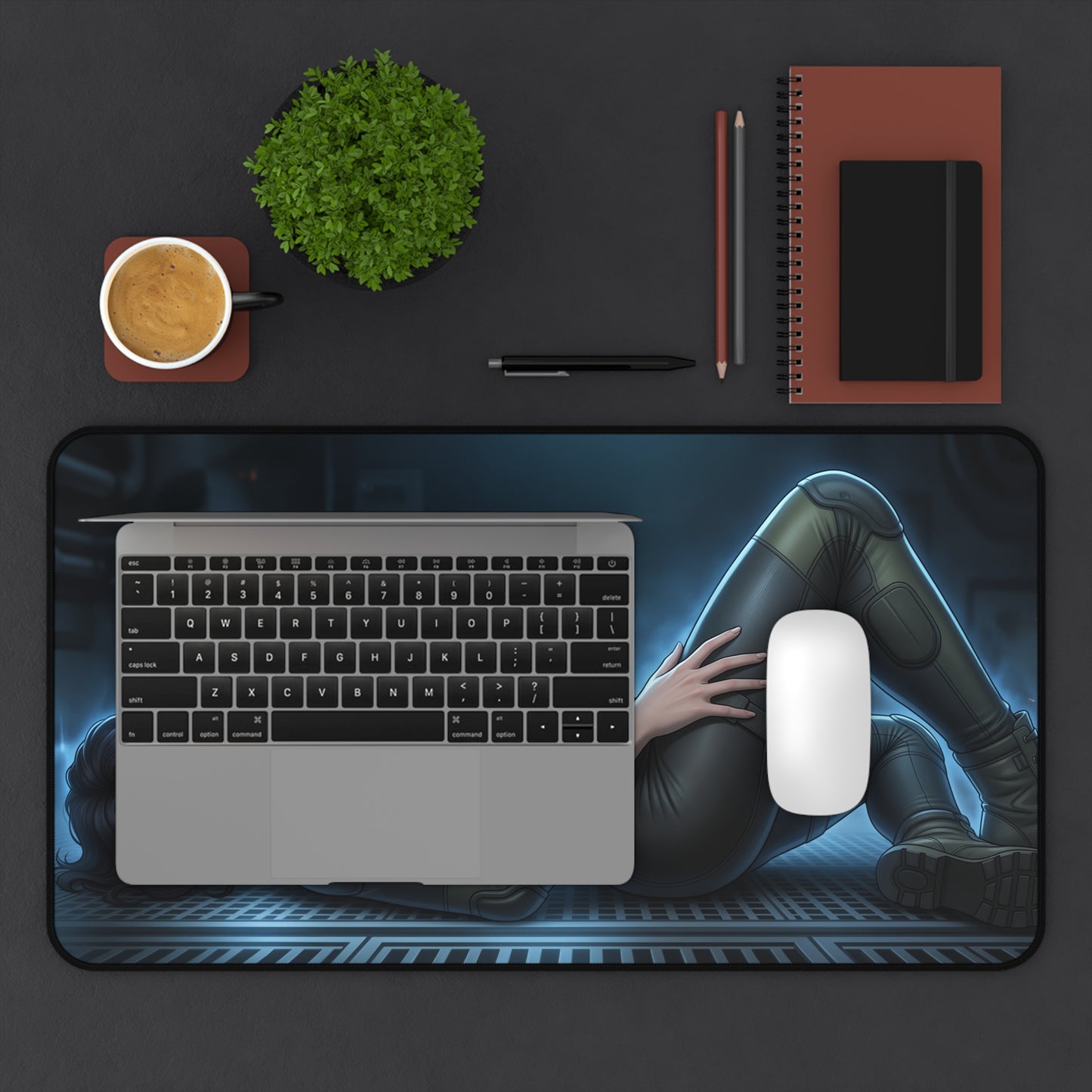 Alien Mouse Pad, Ellen Ripley Desk Mat, Gamer Room Decor