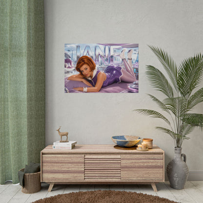 Retro Wall Art Jane Jetson The Jetsons Poster Character Room Decor Art Print