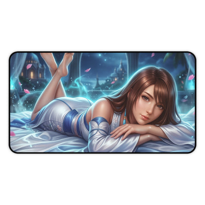 Final Fantasy Mouse Pad, Yuna Desk Mat, Anime Decor XXL