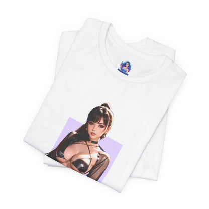 Eve Stellar Blade Grafik-T-Shirt | Sci-Fi-Kampfheldinnen-T-Shirt für Gamer | Anime-Heldin-Shirt