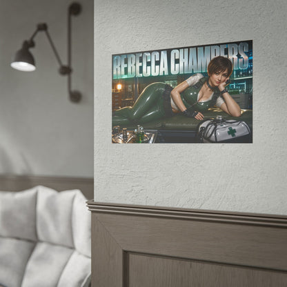 Rebecca Chambers Resident Evil Poster Gaming Wall Art Gamer Room Decor Art Print