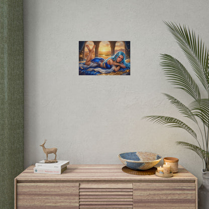 Nefertari Vivi Poster, One Piece Wall Art, Anime Print Decor