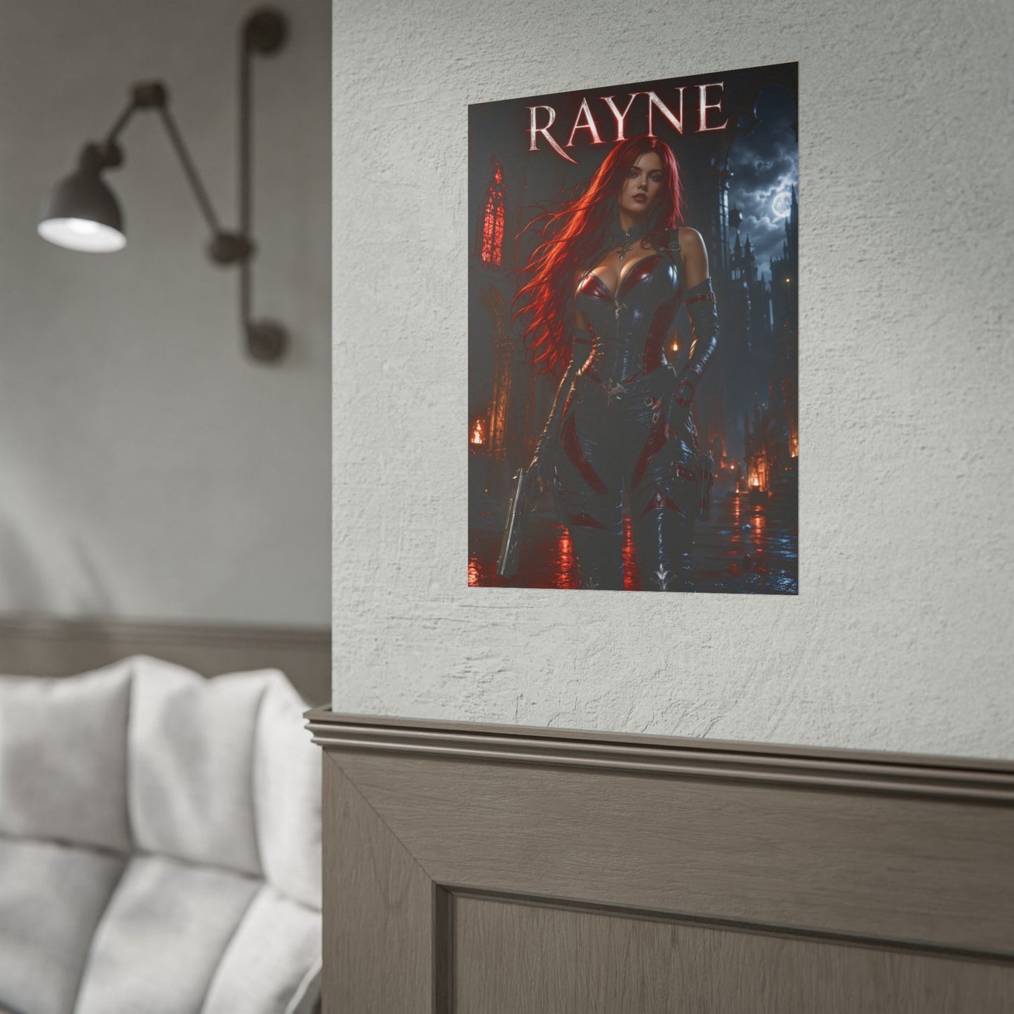 BloodRayne Rayne Poster Vampire Game Wall Art Print Decor