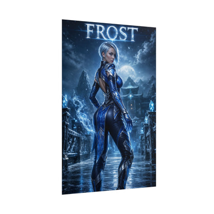 Mortal Kombat Frost Poster Fighting Game Wall Art Print Decor