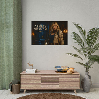 Gaming Wall Art Ashley Graham Poster Game Room Decor Gamer Gift Art Print