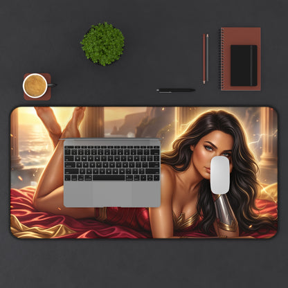 DC Comics Mouse Pad, Wonder Woman Desk Mat, XXL Pad