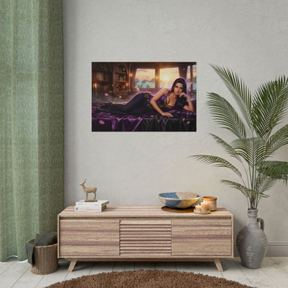 Nico Robin Poster, Anime Wall Art, Fantasy Anime Print Decor