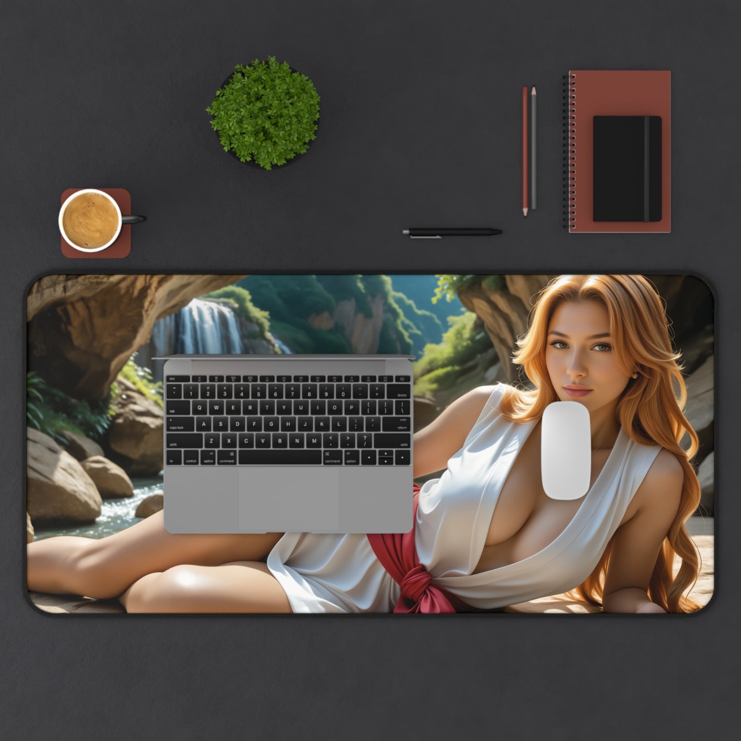 Килимок для столу Цунаде, килимок для миші Наруто, декор для столу для дівчини з аніме