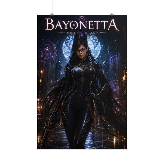 Bayonetta Gaming Poster Wall Decor Print for Fans