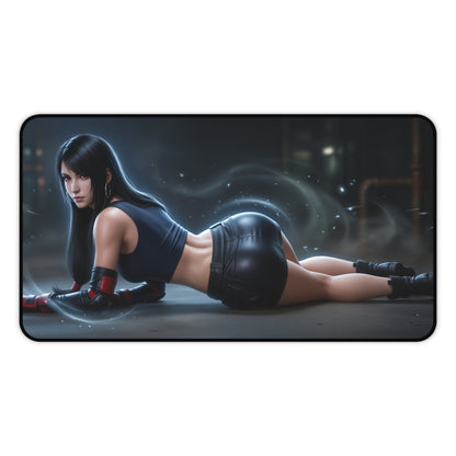 Final Fantasy Mouse Pad, Tifa Desk Mat, Gamer Gift XXL