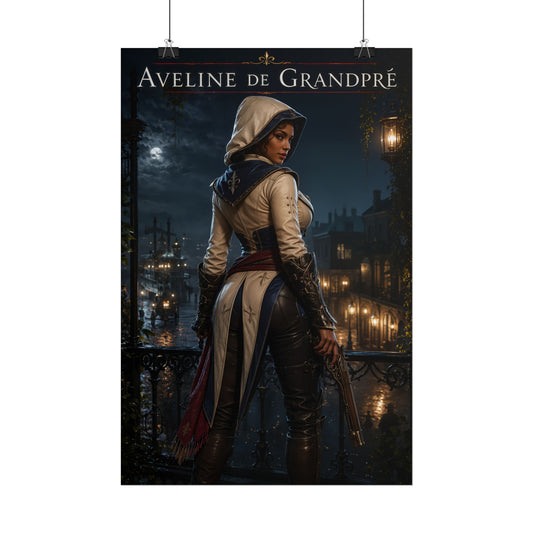 Assassin's Creed Aveline de Grandpré Gamer Bedroom Decor Gaming Poster Print