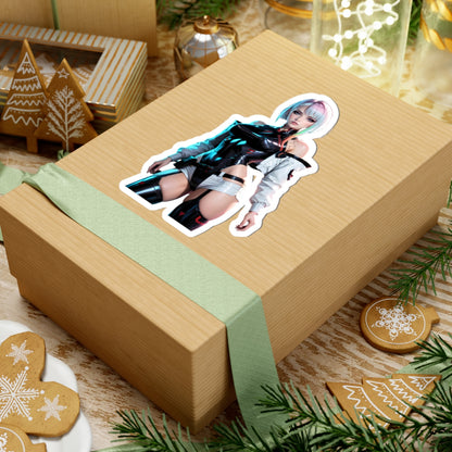 Lucy Edgerunners Aufkleber – Cyberpunk-Vinylaufkleber für Laptops, Notizbücher und Innendekoration