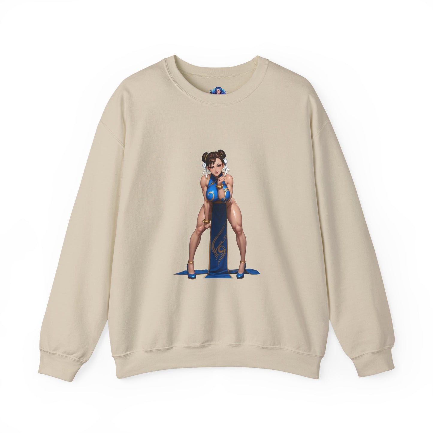 Толстовка Chun-Li, футболка Street Fighter Crewneck, ігровий одяг для фанатів та колекціонерів