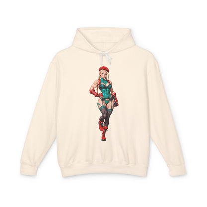 Cammy White Hoodie | Street Fighter Gamer Hoodie | Anime Waifu Grafik-Pullover