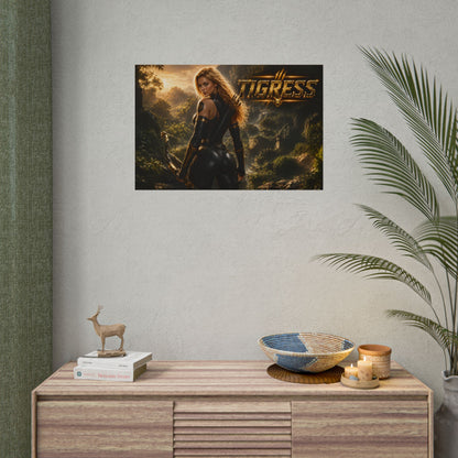 Tigress Comic Poster Character Wall Art Collector Room Decor Art Print