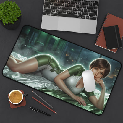 Resident Evil Mouse Pad, Rebecca Chambers Desk Mat, XXL
