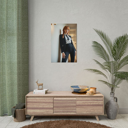 Makima Chainsaw Man Poster – Iconic Anime Heroine Wall Art for Room Decor