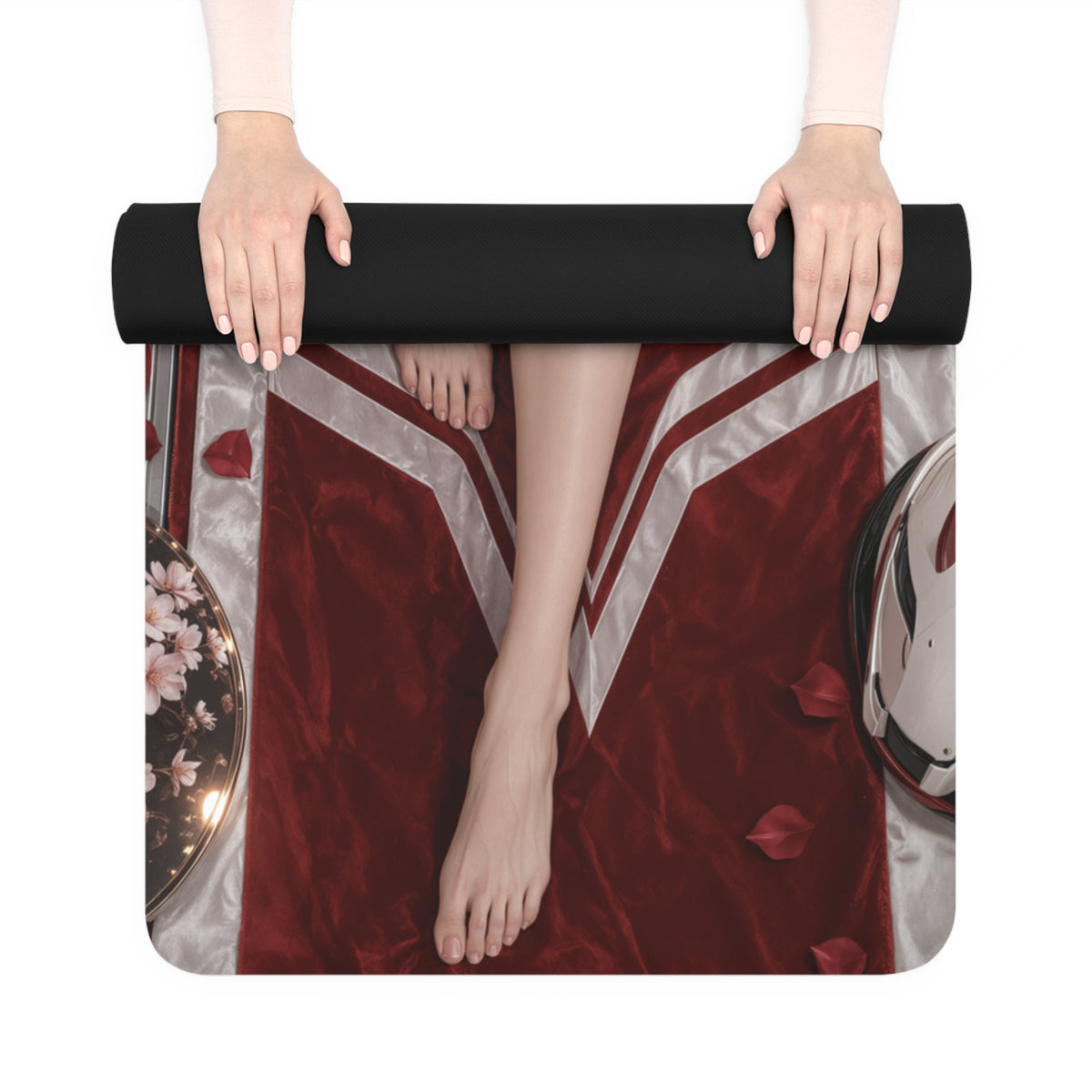 Zero Two Yoga Mat Soft Suede Home Gym Exercise Fitness 24x72