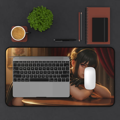 Yor Forger Gaming Mouse Pad, Spy x Family Desk Mat, Anime Heroine Setup