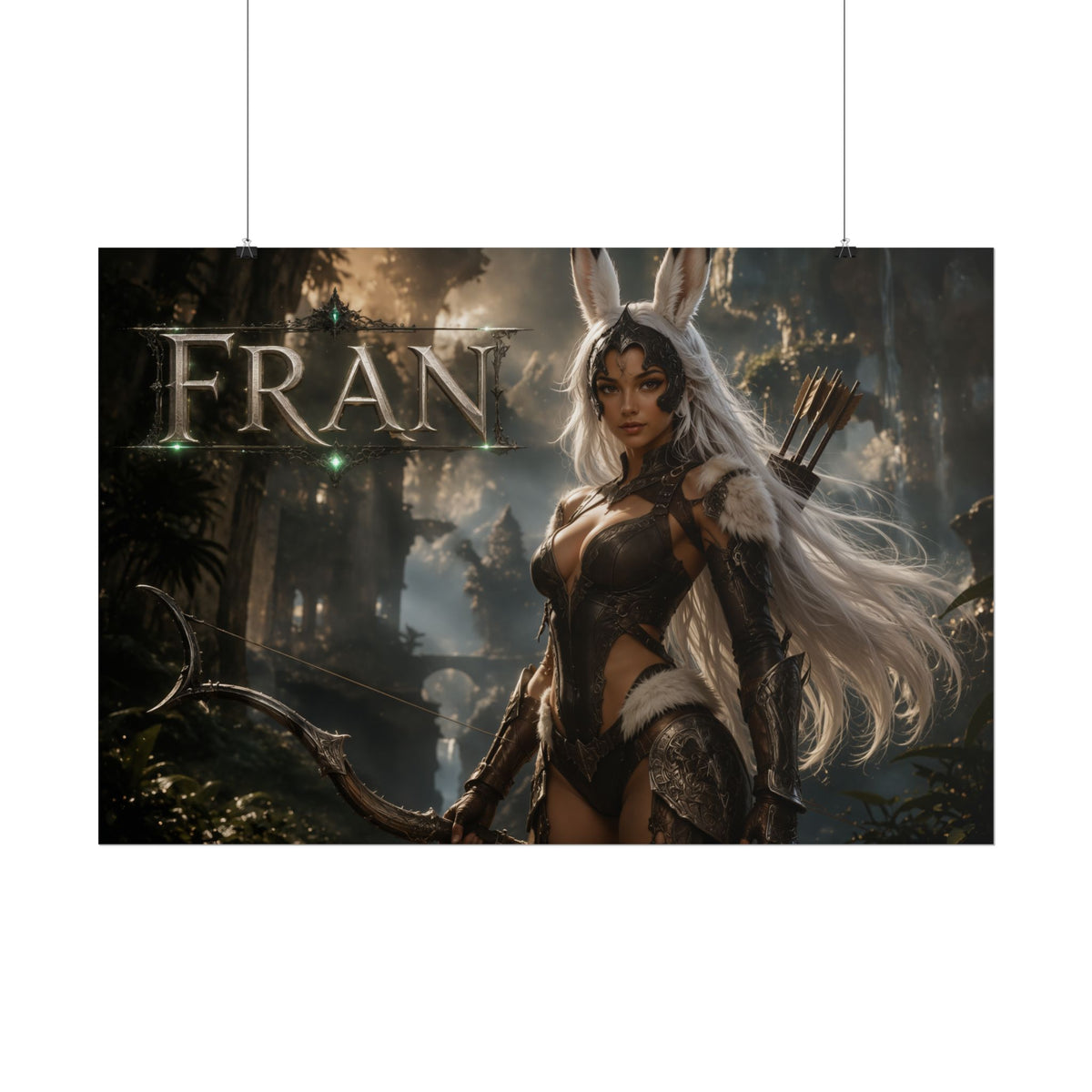 Fran Fantasy Poster Character Wall Art Bedroom Decor Collectible Print