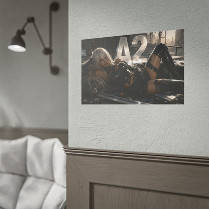 A2 NieR Poster Gaming Wall Art Gamer Room Decor Collectible Print